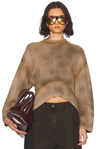 THE ATTICO Sweater in Camel