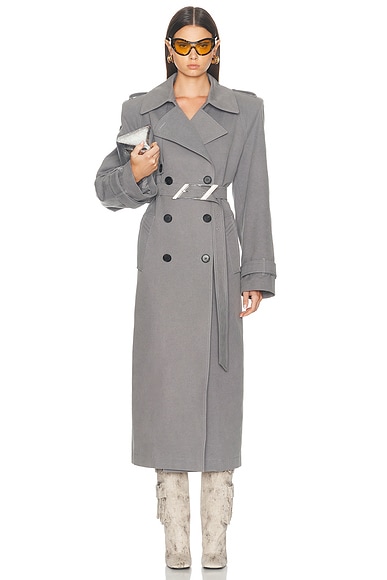 Harris wharf london military coat sales