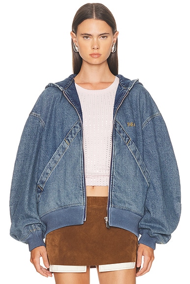 Denim Bomber Jacket