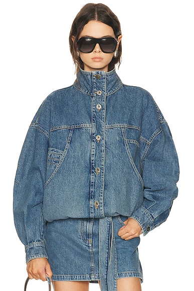 Denim Bomber Jacket