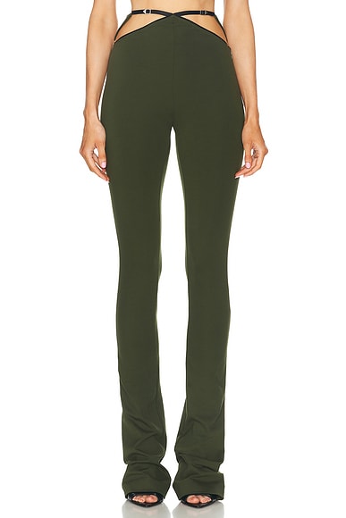 Cut-out Flare Pant