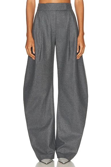 THE ATTICO Gary Long Pant in Grey