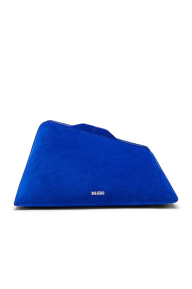Attico ''8.30pm'' Cobalt Blue Oversized Clutch In Cobalt Blue
