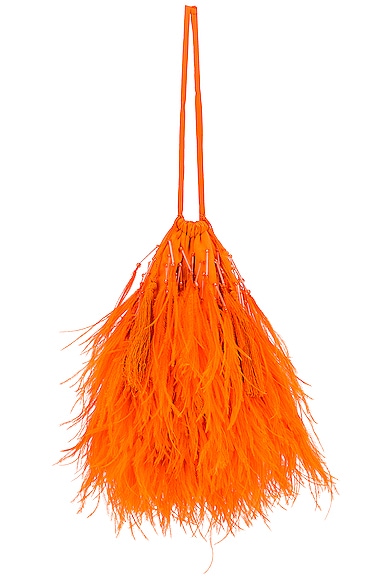 Feather Pouch Bag