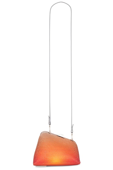 【関税・送料無料】The Attico ミッドナイトクラッチ Midnight studded leather clutch in pink - The Attico | Mytheresa