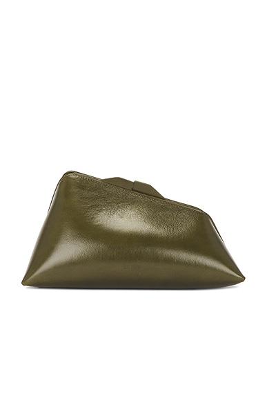 THE ATTICO 8.30 Pm Clutch in Military Green