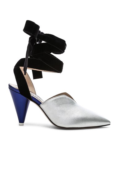 Metallic Olivia Mule