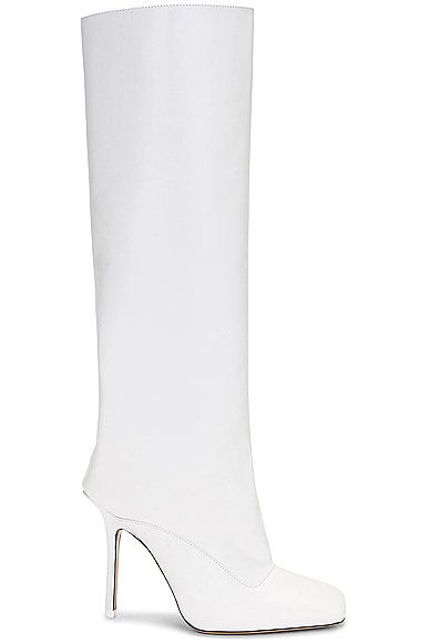 THE ATTICO Sienna Boot in White