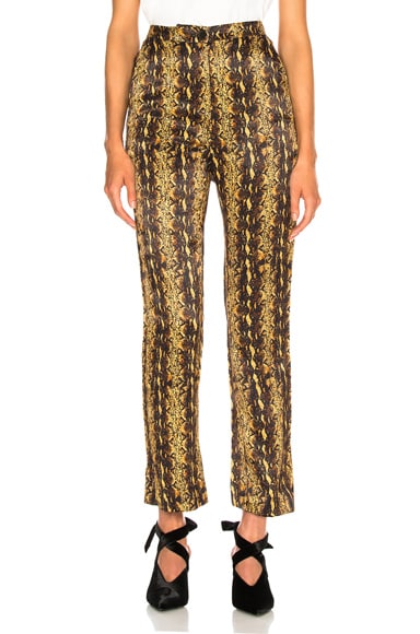 Tailored Crop Flare Trouser