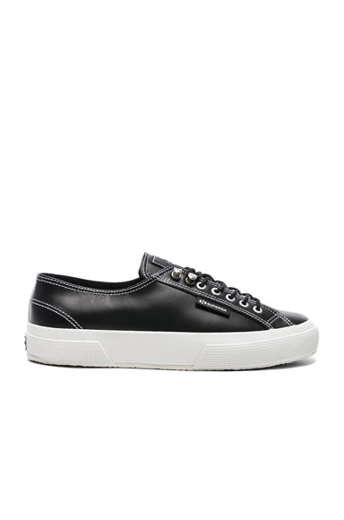 x Superga Low Top Leather Sneaker