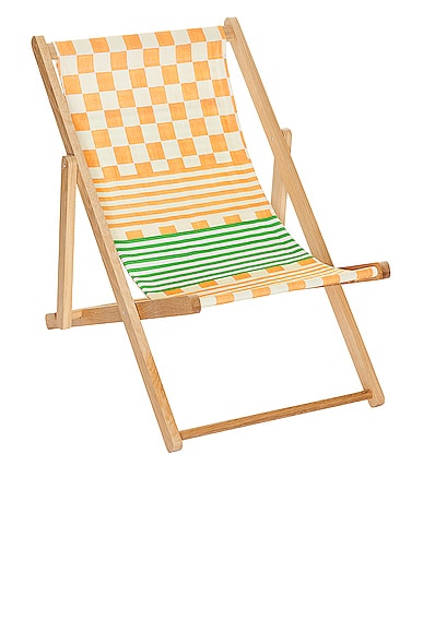 Avalanche X FWRD Beach Chair in Orange, Cream, & Green