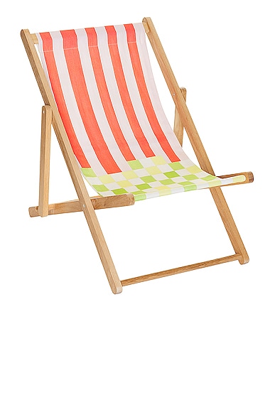 Avalanche X FWRD Beach Chair in Red, White, Green, & Yellow