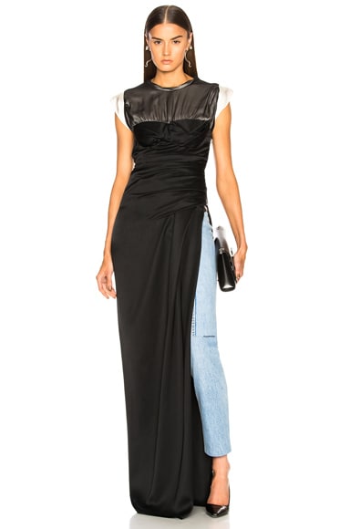 Twisted Cup Evening Dress