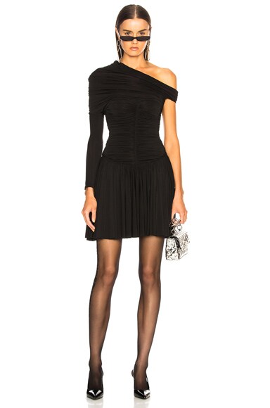 Rouched Mini Dress