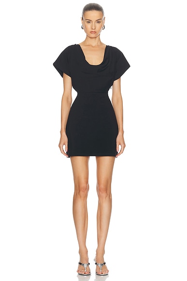 売れ筋がひ贈り物！ Alexander Wang Cowl Neck Mini Dress in Black | FWRD K-POP・アジア