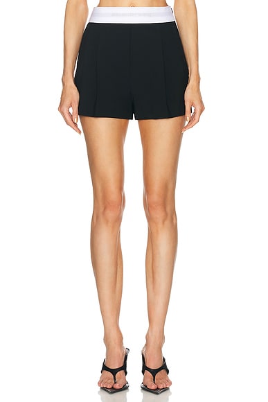High Waisted Pleated Short