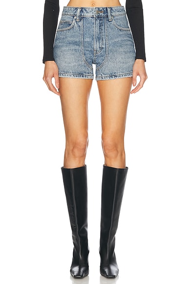 High Waisted Carpenter Short