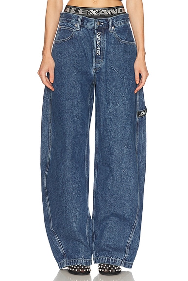 早割シーズン券 Stella McCartney デニム - Vintage Blue | FWRD パンツ