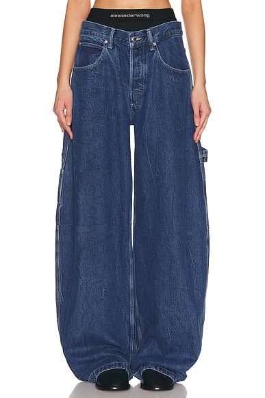 Prestyled Mid Rise Oversized Baggy Leg