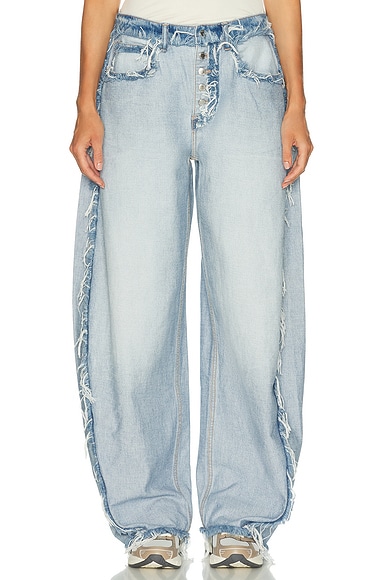 Inverted Blow Up Wide Leg