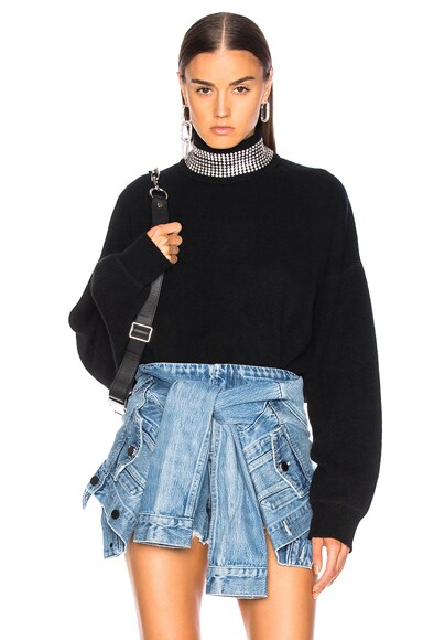 Crystal Turtleneck Sweater
