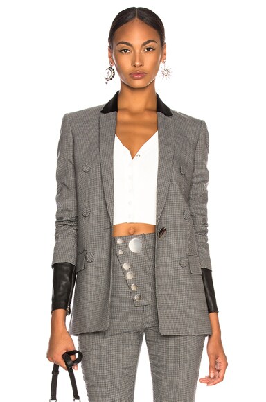 Double Breasted Notch Blazer
