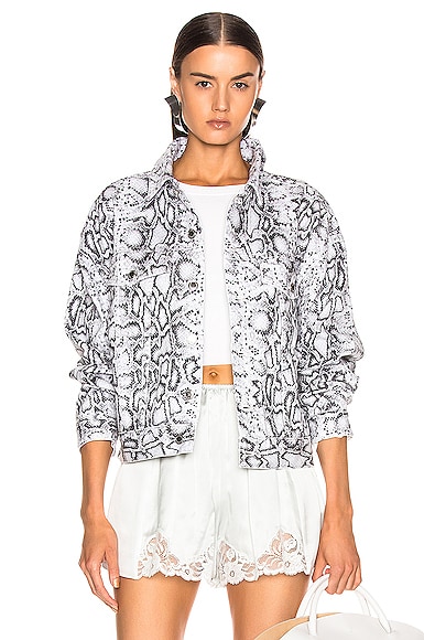 Alexander Wang Game Jacket in Faded 