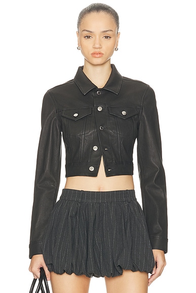 Shrunken Trucker Jacket
