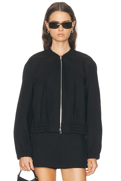 Alexander Wang Coaches Jacket in Black