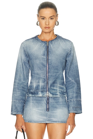 Glazed Denim Jacket