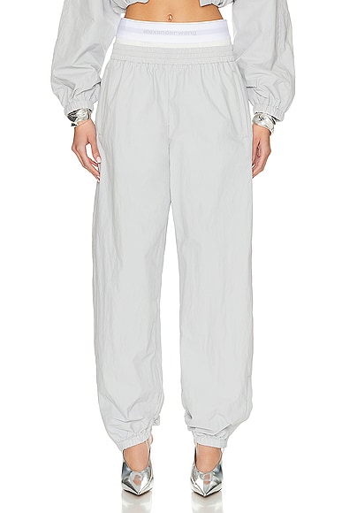 Alexander Wang Track Pant in Microchip