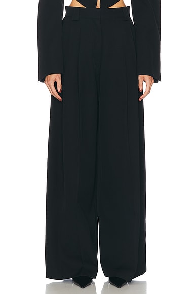 【送料&関税込】The Row Paras Pant The Row Paras Pant in Black | FWRD