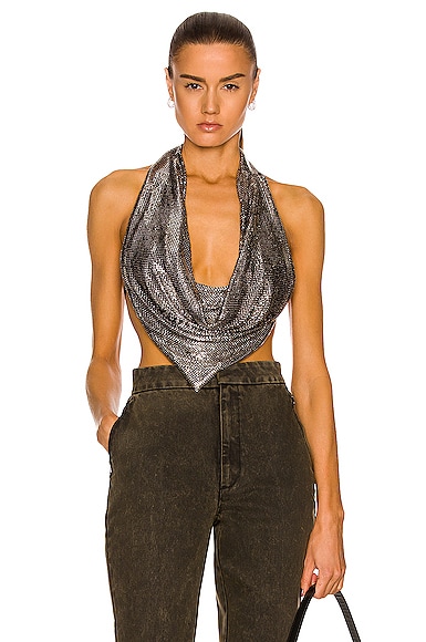Chainmail Cowl Top