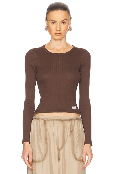 Long Sleeve Crewneck Top