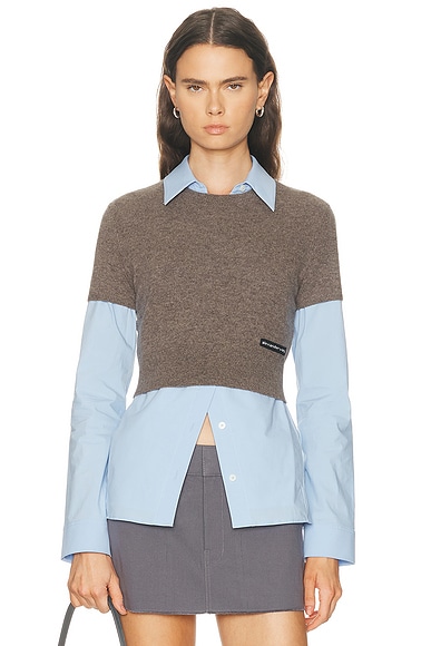 Prestyled Button Down Top