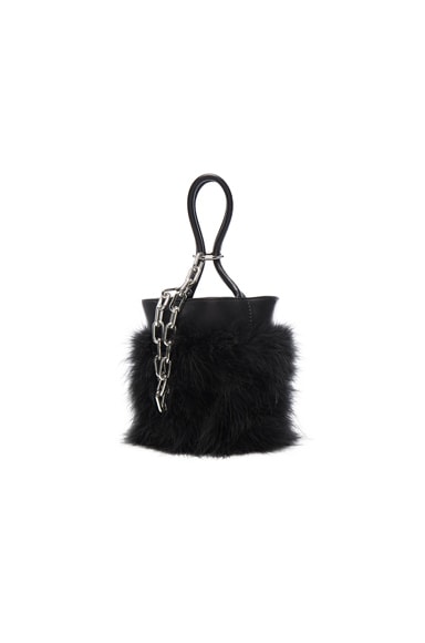 Roxy Mini Feather Bucket Bag