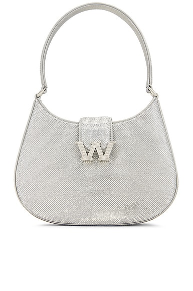 m ALEXANDER WANG チェーンウエストバッグ ホワイト Alexander Wang W Legacy Small Hobo in Alloy | FWRD