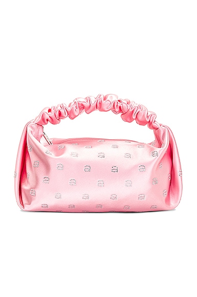 Alexander Wang Scrunchie Mini Bag In Prism Pink