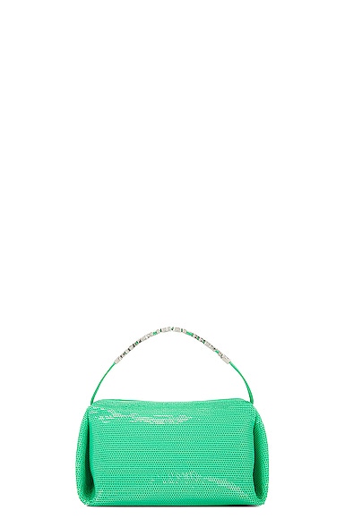 Alexander Wang Micro Marquess Crystal Bag in Mint