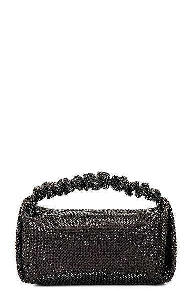 Alexander Wang Mini Scrunchie Bag In Black
