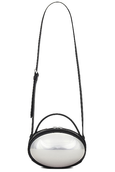 Dome Small Crossbody Bag in Black