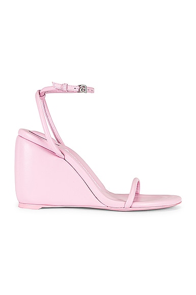 愛 Alexander Wang Dahlia Wedge Sandal in Light Pink | FWRD
