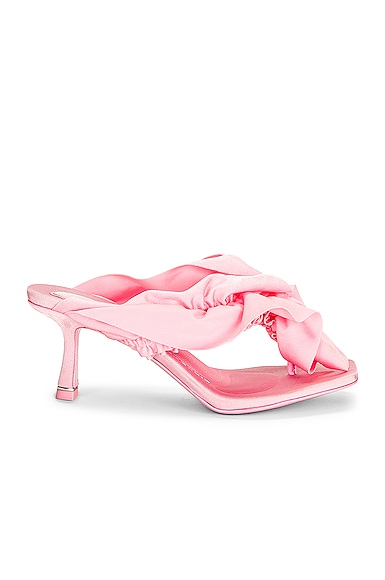 Alexander Wang Celeste 65 Ruffle Sandal in Pink