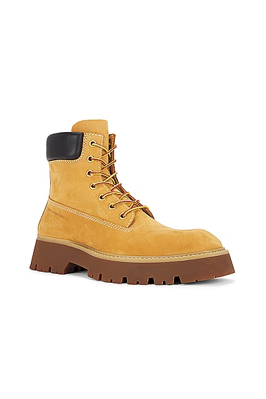 Shop Alexander Wang Throttle Ankle Boot In Wheat