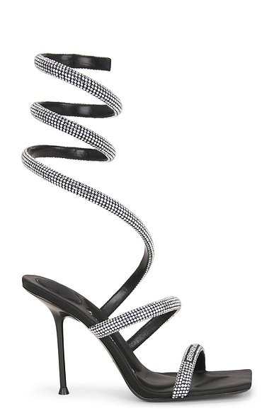 Julie Crystal Coil Sandal