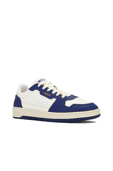 Shop Axel Arigato Dice Lo Sneaker In White & Blue