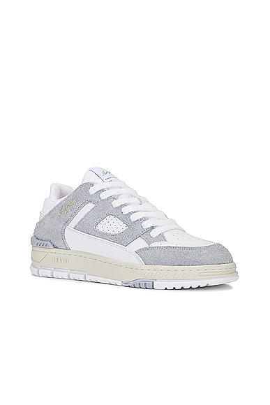 Shop Axel Arigato Area Lo Sneaker In Grey & White