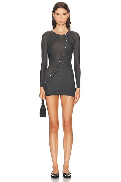 Aya Muse Eira Dress in Charcoal