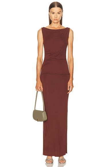 Aya Muse Hali Dress in Plum