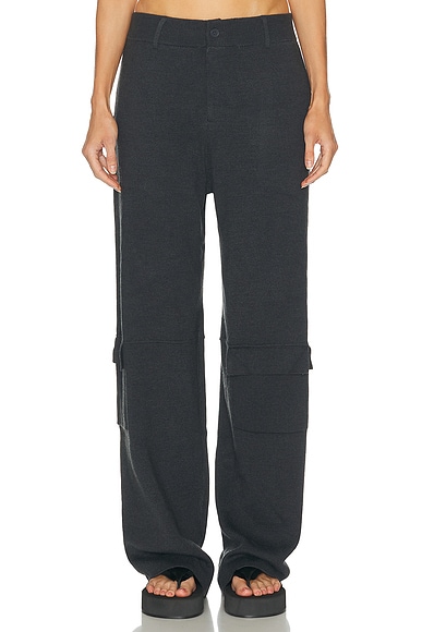 Knit Cargo Pants